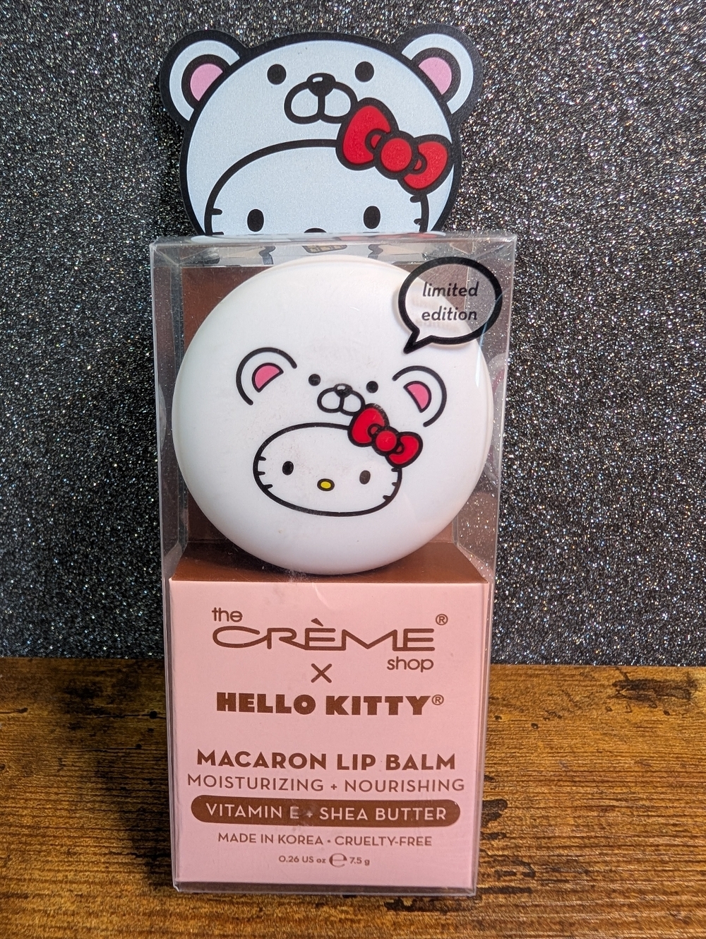 The Creme Shop x Hello Kitty Limited Edition Macaron Lip Balm White Chocolate